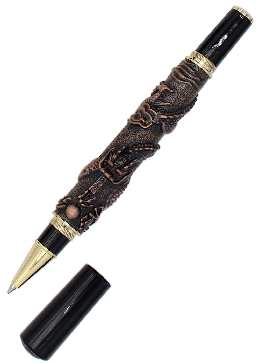 Amazon | Gullor 高度なローラーボールペンJinhao中国のドラゴン